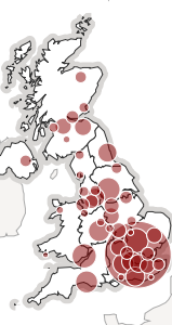 Exemple Kartograph sur carte UK